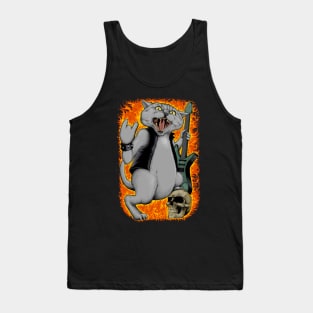 HEAVY METAL CAT Tank Top